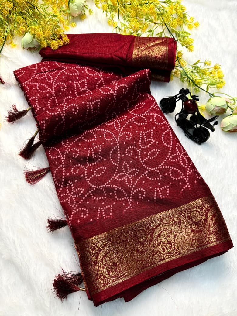Kayatri New Premium crave crush saree  Original saree only same boder saree