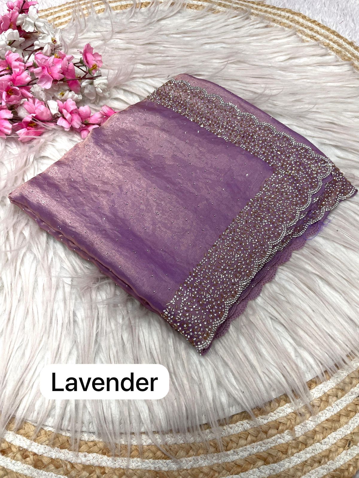Kayatri New soft  Silk Blooming  With Beautiful jarkhan Work With Siroski Work Saree