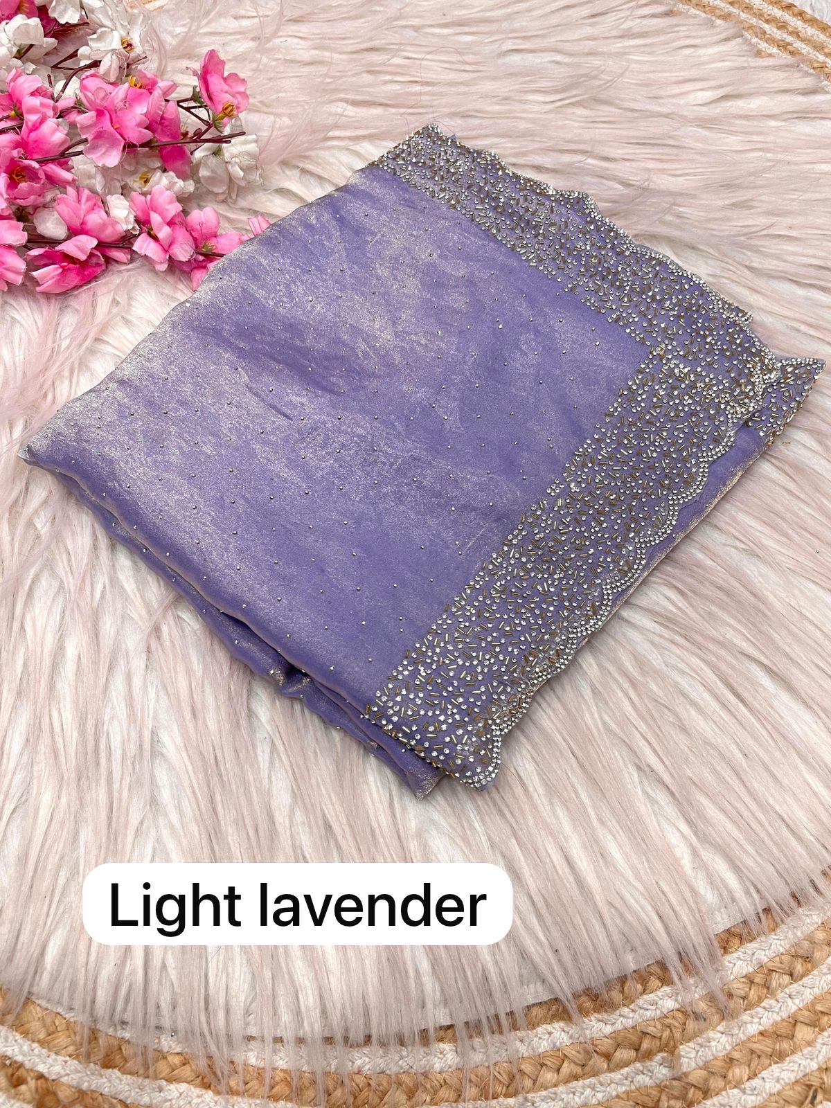 Kayatri New soft  Silk Blooming  With Beautiful jarkhan Work With Siroski Work Saree