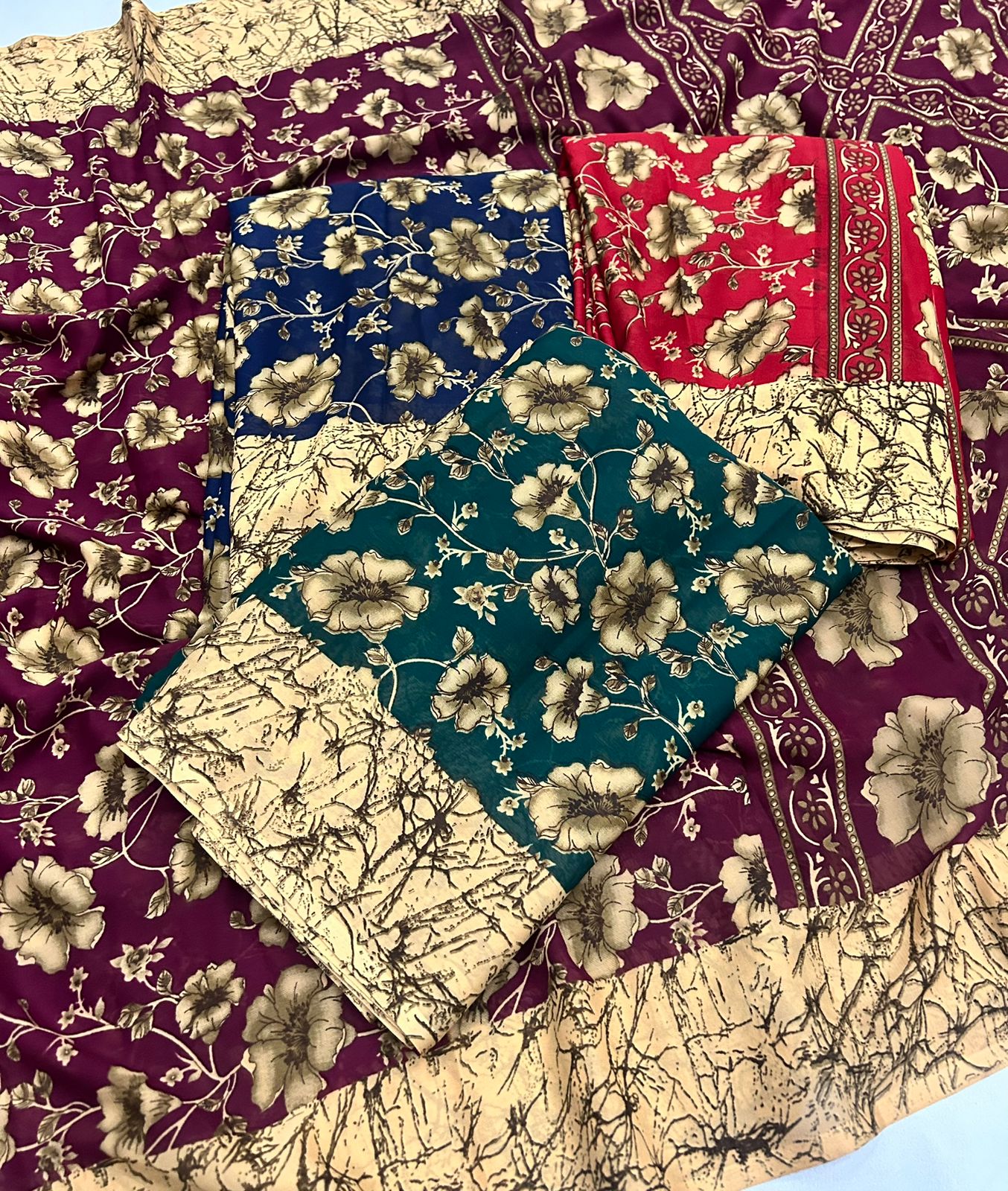 Kayatri New Latest Soft Silk Printed Saree Collection with Running Blouse