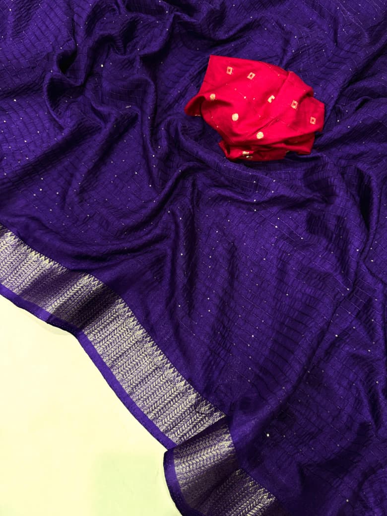 Kayatri New Designer Dola Silk Saree Ultra Soft & Trendy Lightweight Drape