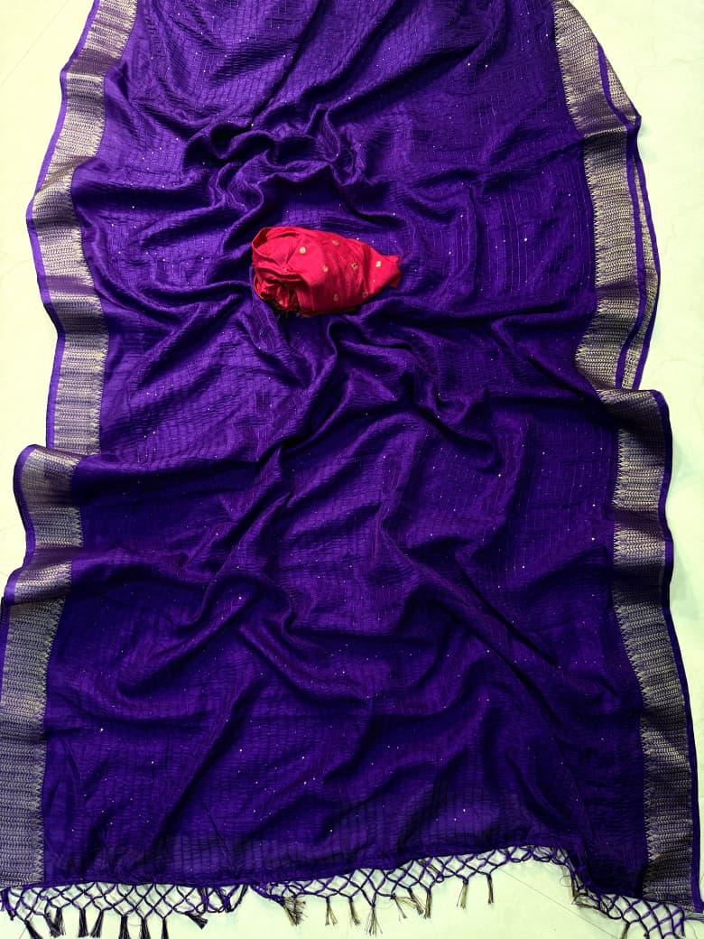Kayatri New Designer Dola Silk Saree Ultra Soft & Trendy Lightweight Drape