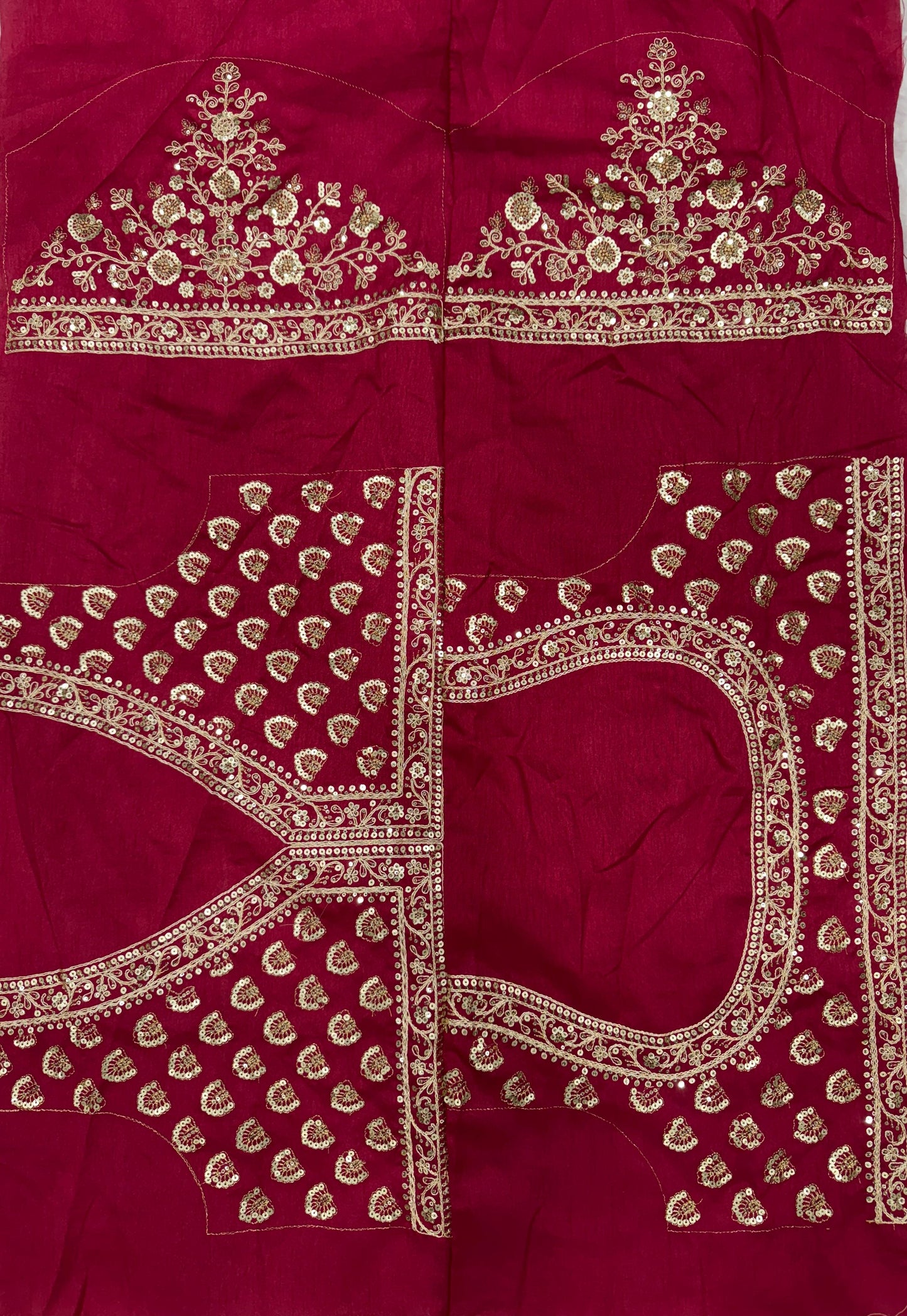 Kayatri New Soft Rangoli Silk Saree with Sequins & Dori Embroidery Work