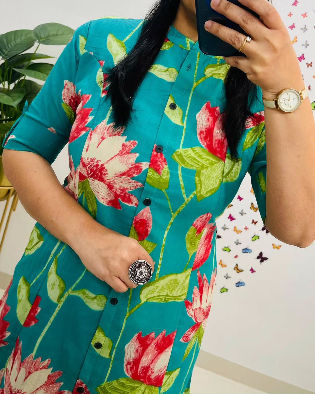 Kayatri New Designer Rayon Cotton Co-ords with Ankle-Length Pant