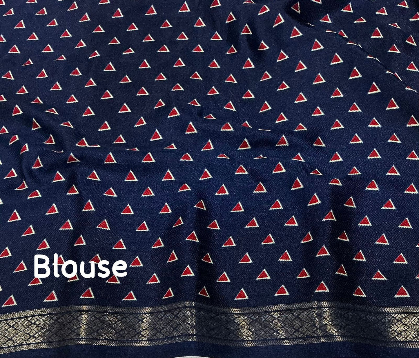 Kayatri New Elegant Soft Pashmina Silk Saree with Ikkat Prints & Zari Pattu Border