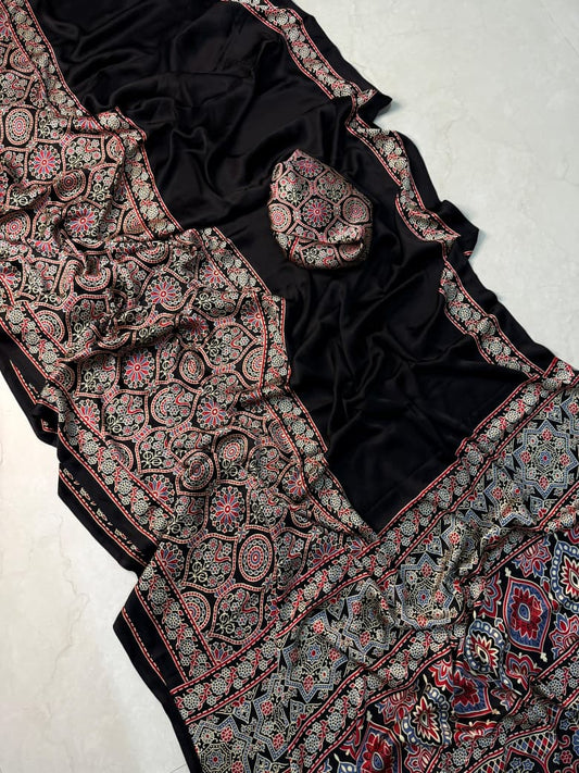 Kayatri New Luxury Premium Crepe Silk Saree Perfect for Every Occasion