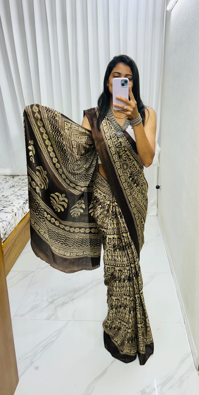 Kayatri New Soft Gaji Silk Saree in Lagdi Weave Pure Elegance for Festive Wear