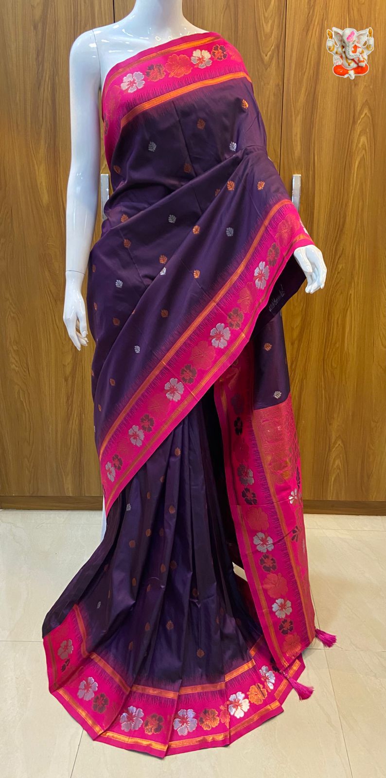 Kayatri New Festive Pure Silk Saree with Original Jari Detailing