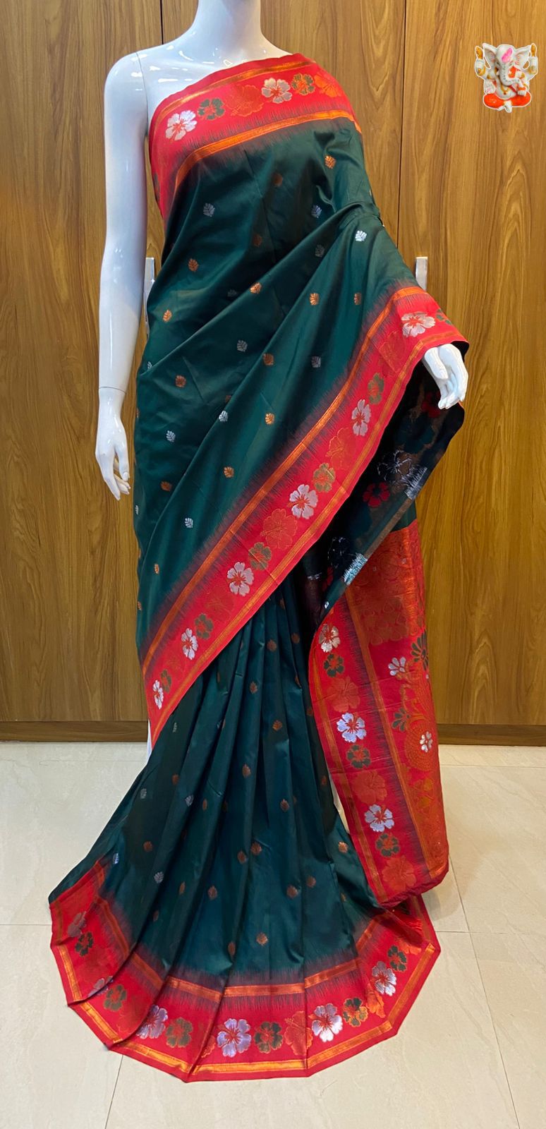 Kayatri New Festive Pure Silk Saree with Original Jari Detailing
