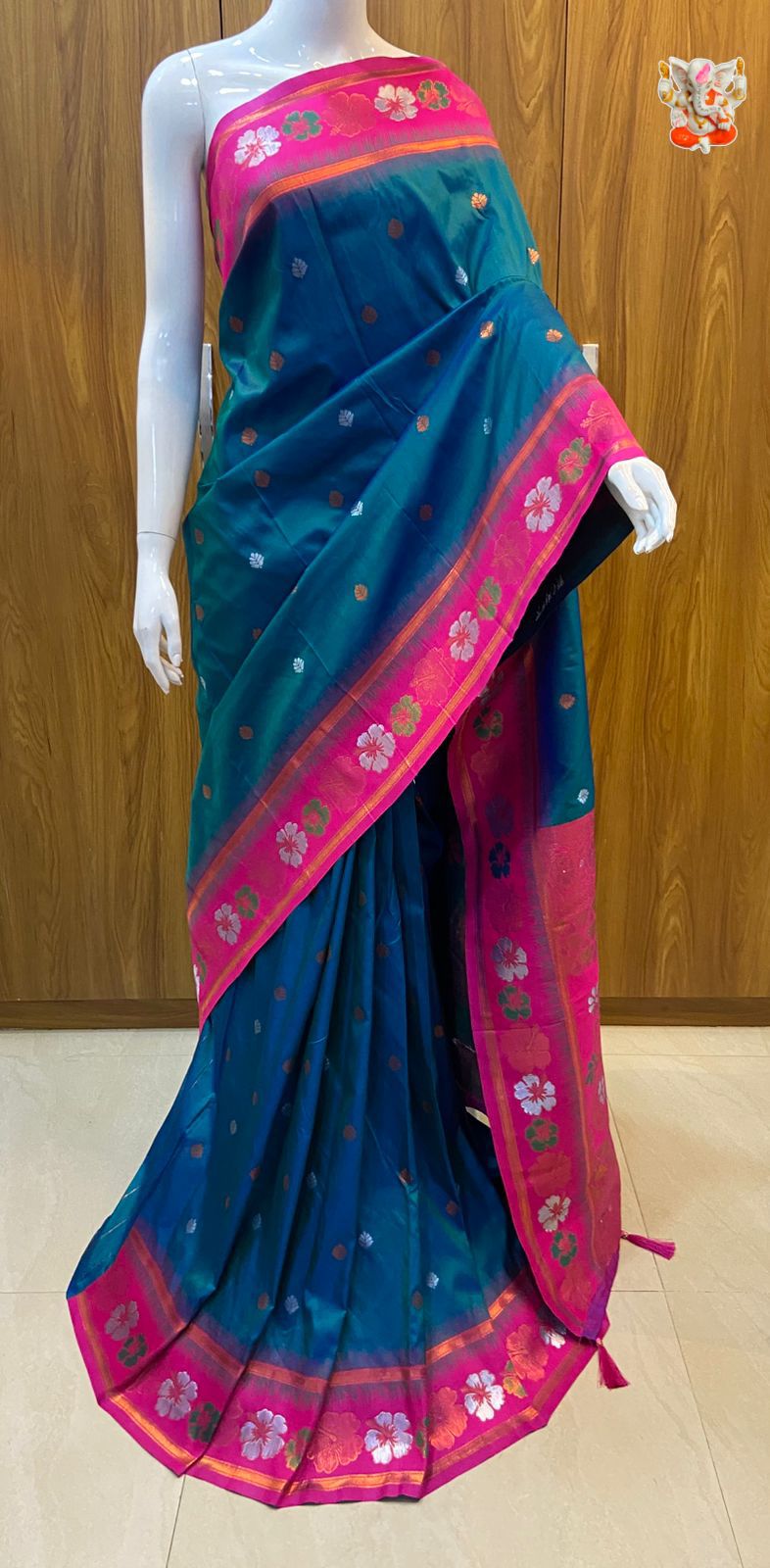 Kayatri New Festive Pure Silk Saree with Original Jari Detailing