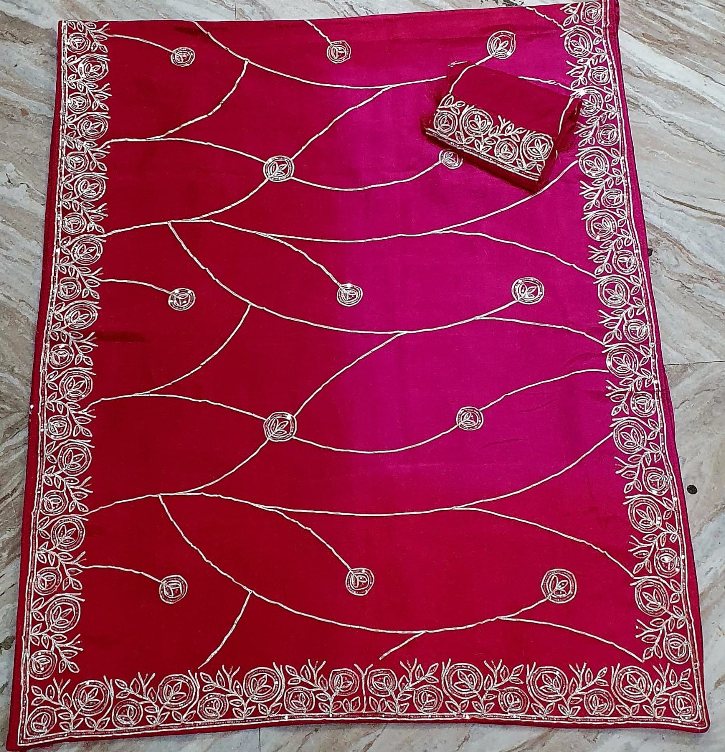 Kayatri New Luxury Rasiyan Silk Saree with Classic Jaal Work