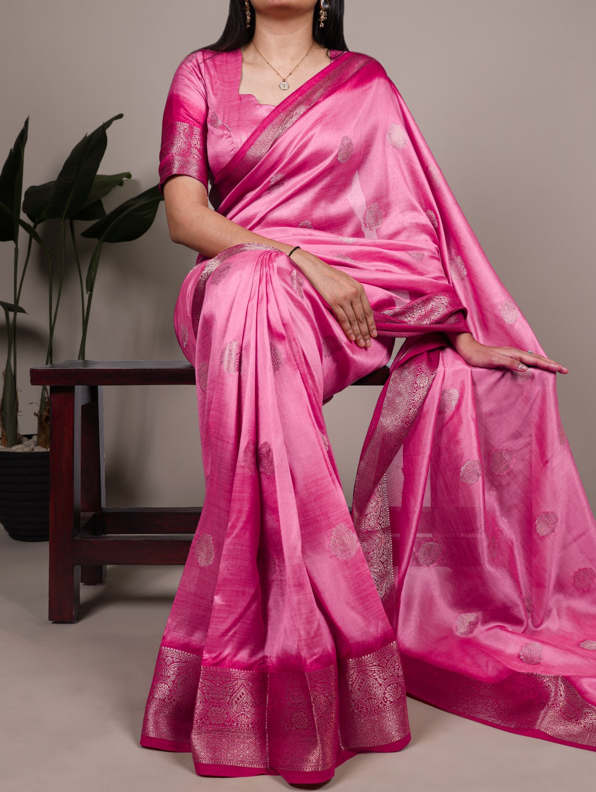 Kayatri New Soft Rumali Silk Saree with Beautiful Zari Weaving Design