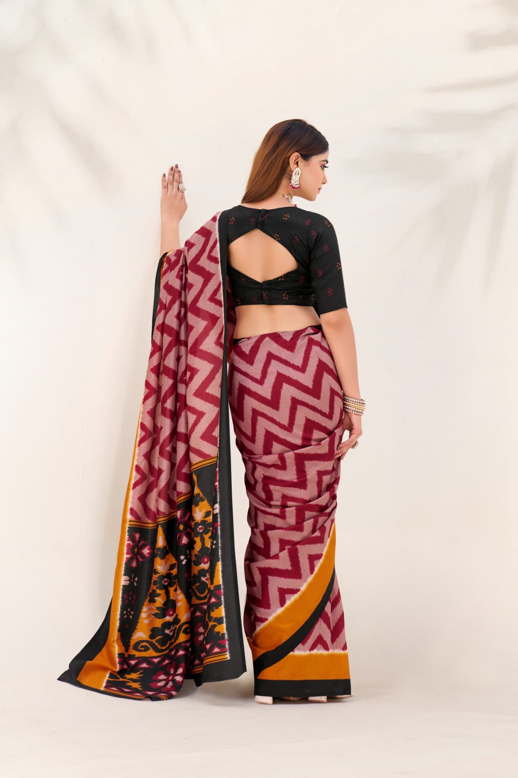 Kayatri New Graceful Tasar Silk Printed Saree Lightweight  Elegant