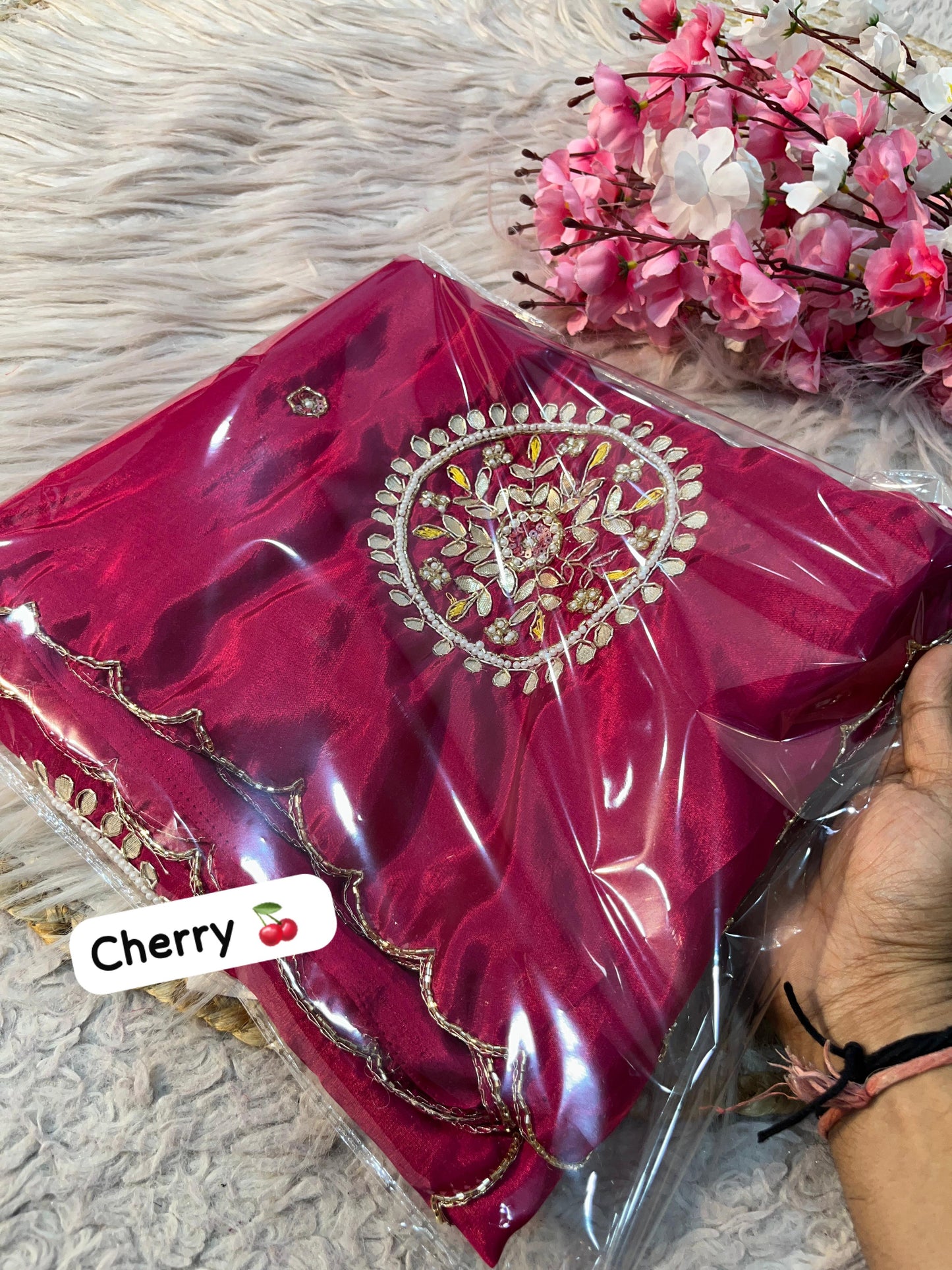 Kayatri New Designer H.O Silk Zardozi Saree with Heavy Mono Work Contrast Blouse