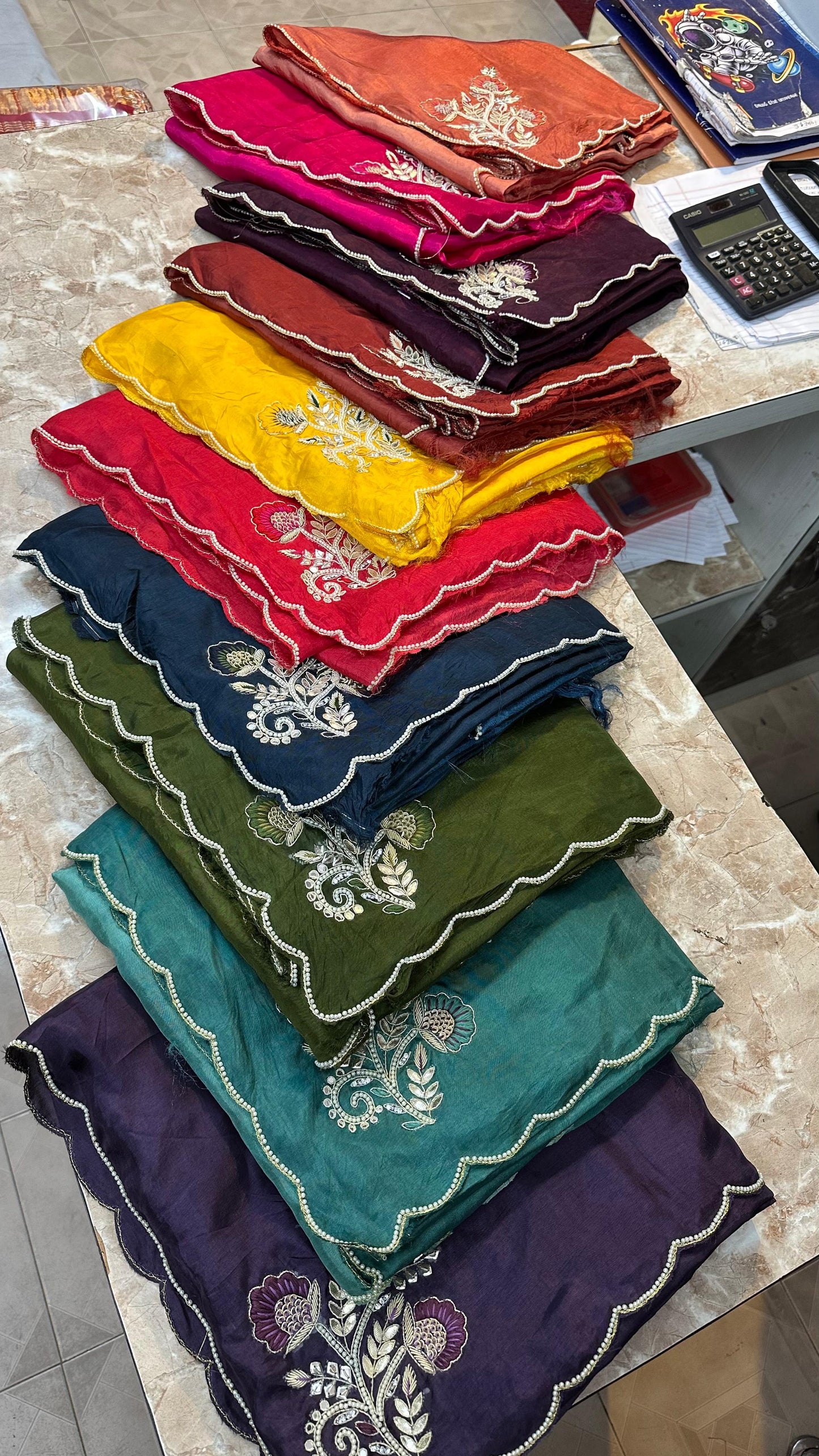 Kayatri New Premium Pure Upada Silk Saree Highlighted with Fine Hand Work