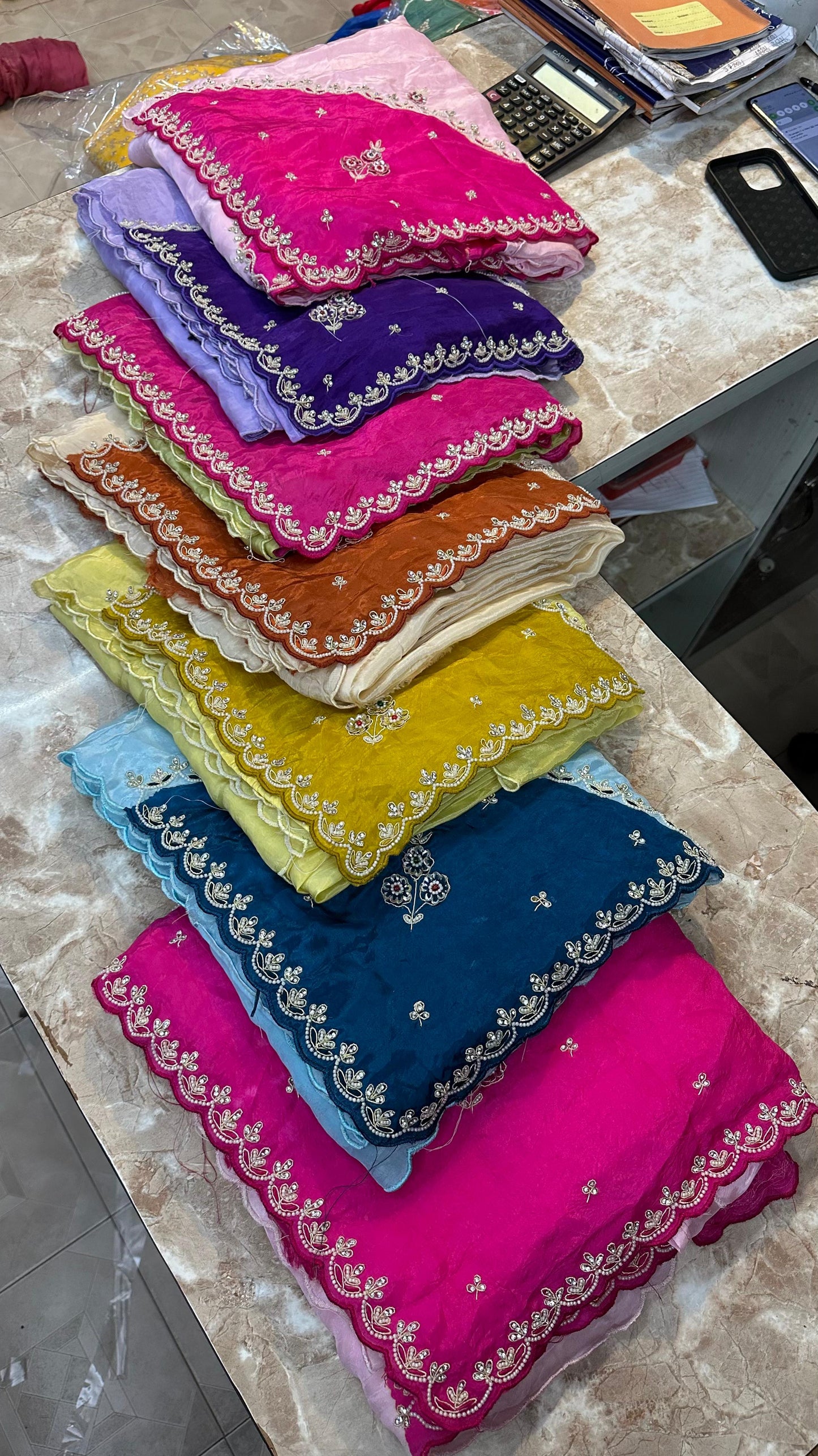 Kayatri New Elegant Pure H.O. Silk Saree Highlighted with Handcrafted Work