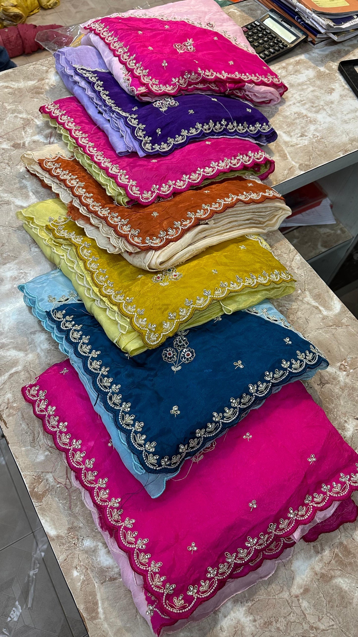 Kayatri New Elegant Pure H.O. Silk Saree Highlighted with Handcrafted Work