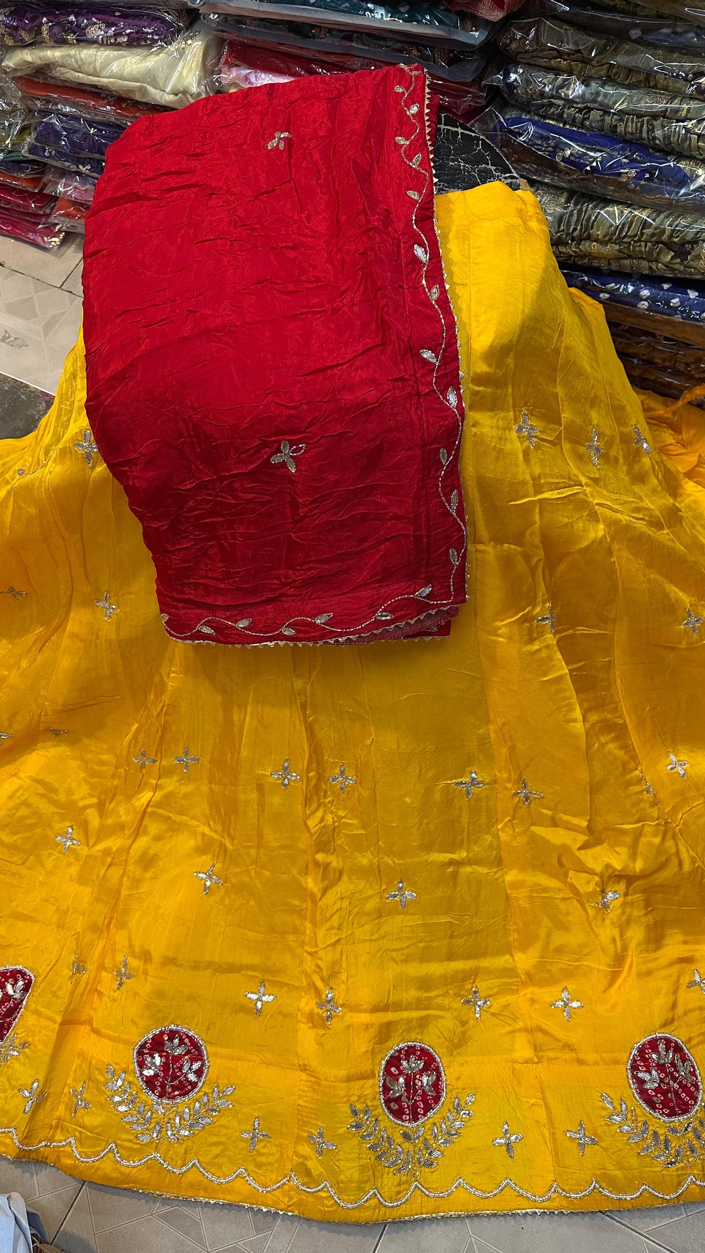 Kayatri New Designer Upara Silk Lehenga with Premium Finish