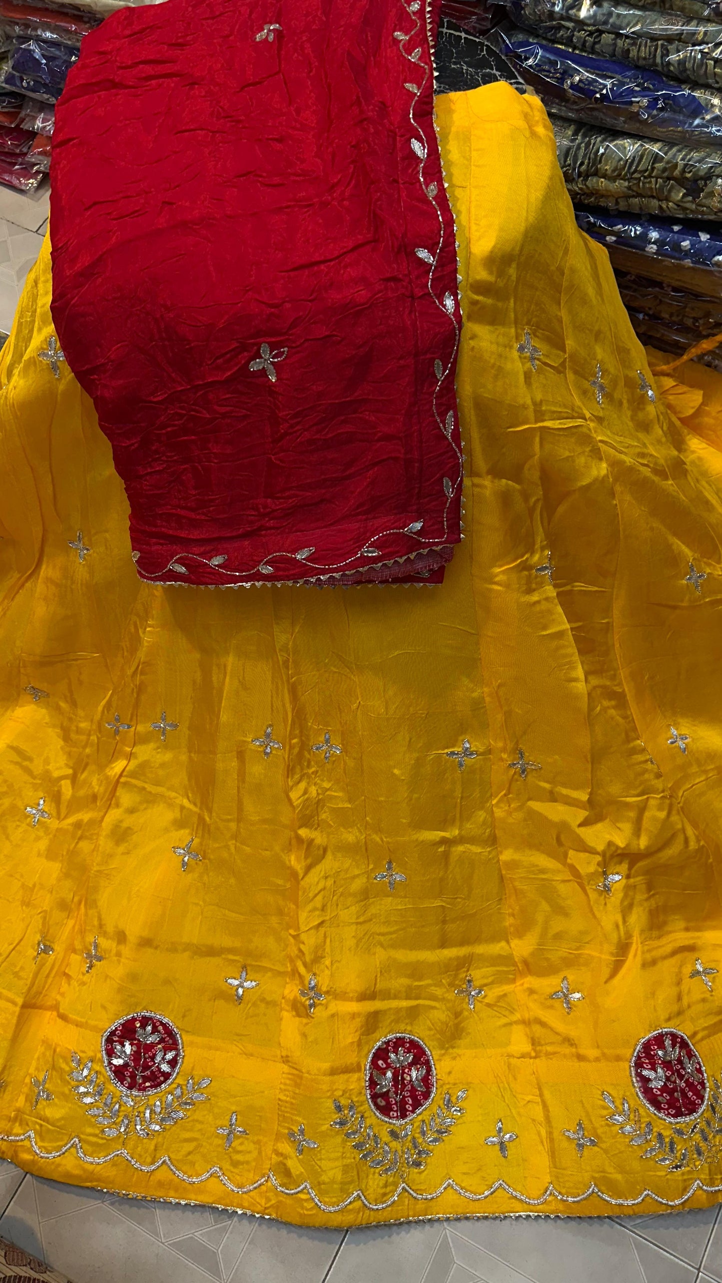 Kayatri New Designer Upara Silk Lehenga with Premium Finish