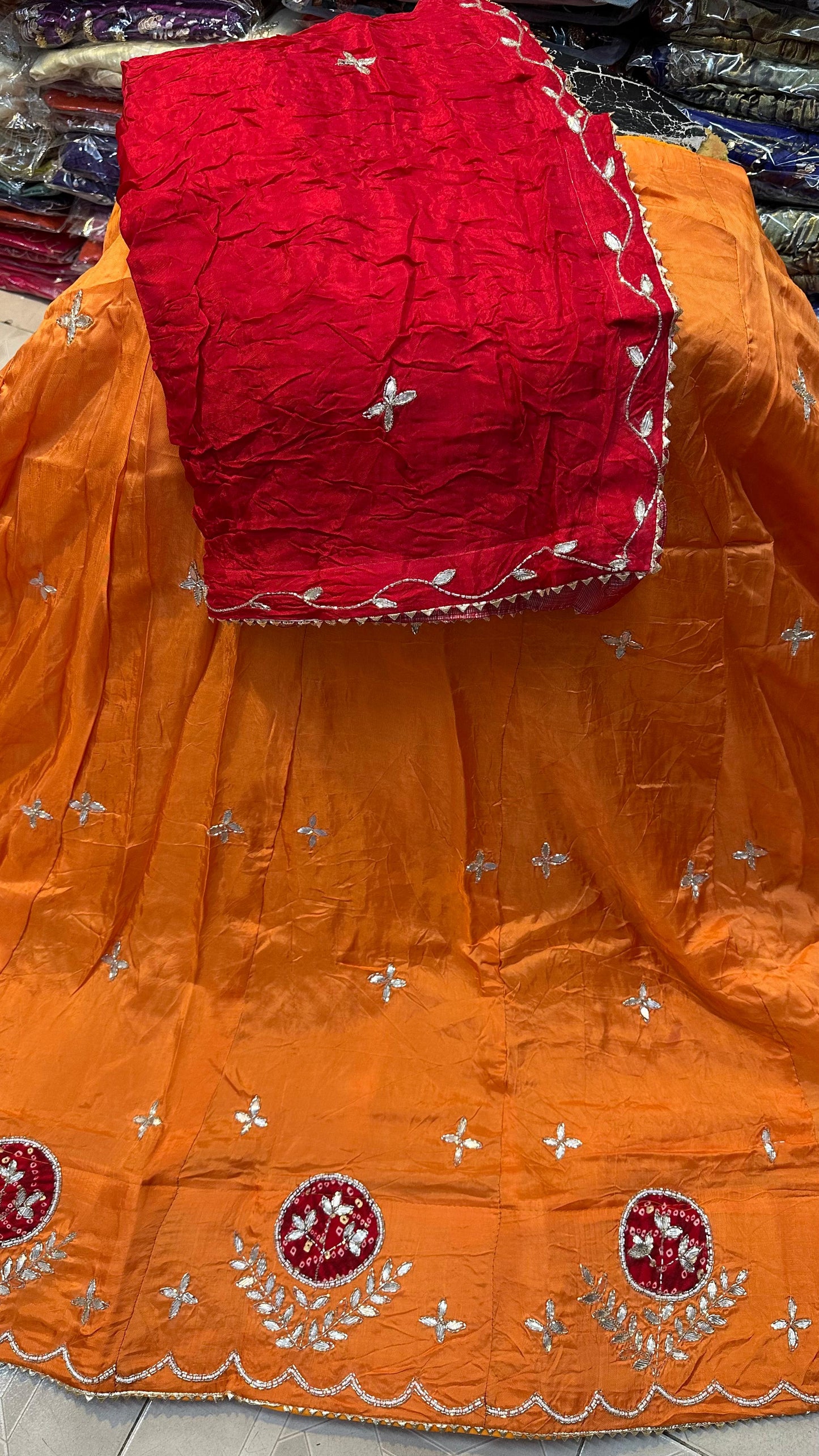 Kayatri New Designer Upara Silk Lehenga with Premium Finish