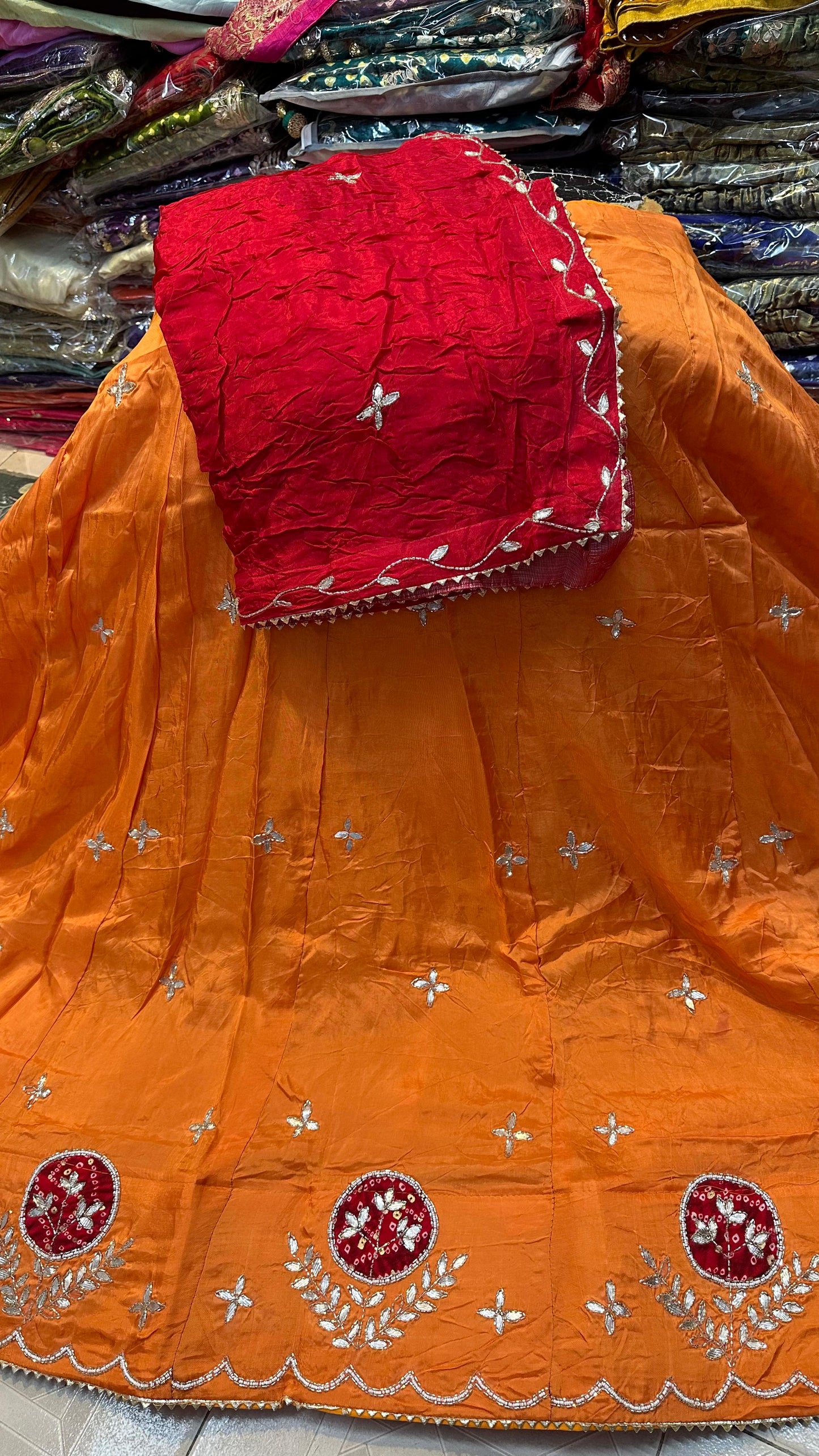 Kayatri New Designer Upara Silk Lehenga with Premium Finish