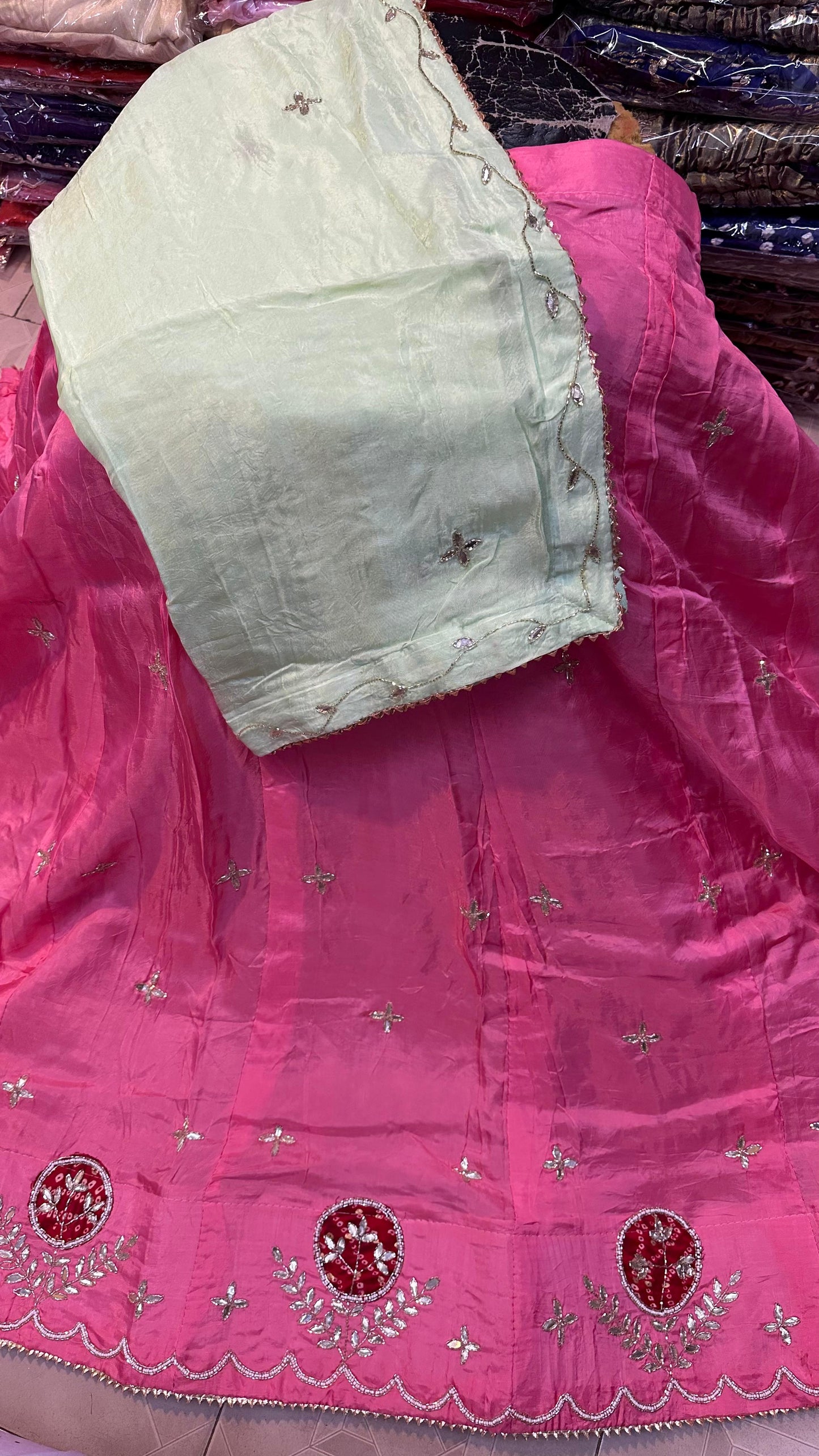 Kayatri New Designer Upara Silk Lehenga with Premium Finish