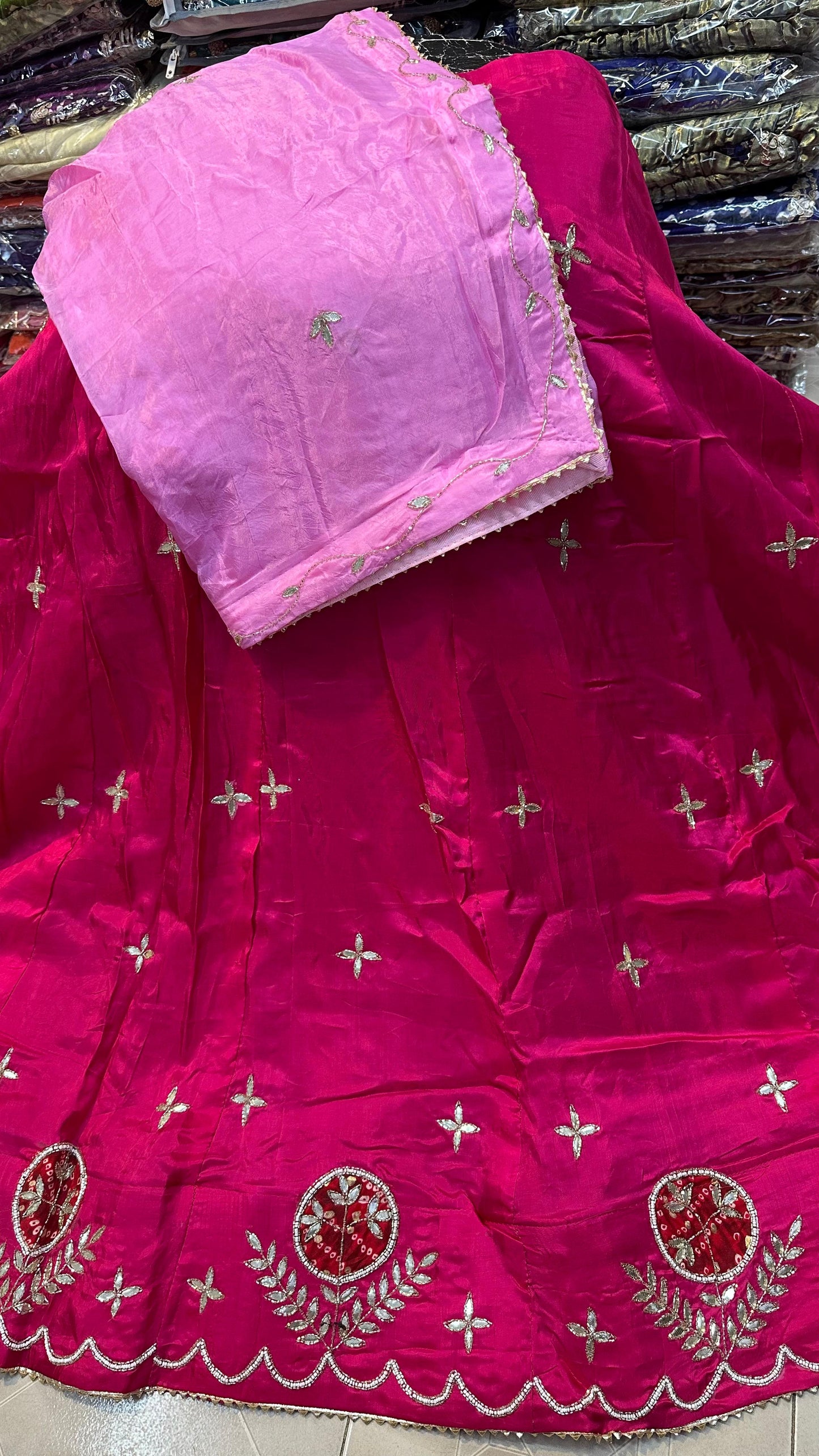 Kayatri New Designer Upara Silk Lehenga with Premium Finish