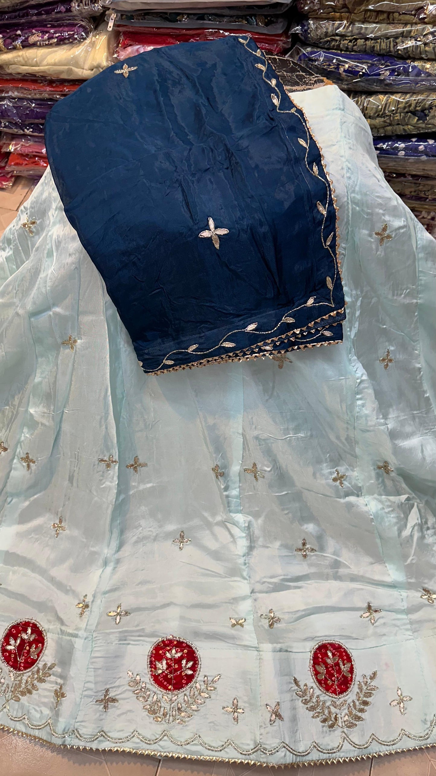 Kayatri New Designer Upara Silk Lehenga with Premium Finish