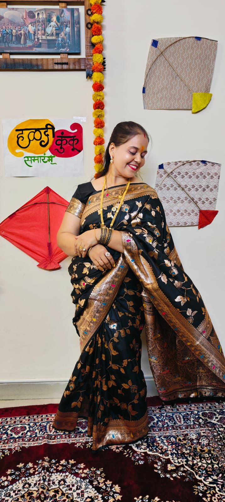 Kayatri New Banarasi Silk Saree Featuring Meenakari Touch and Premium Zari Weaving