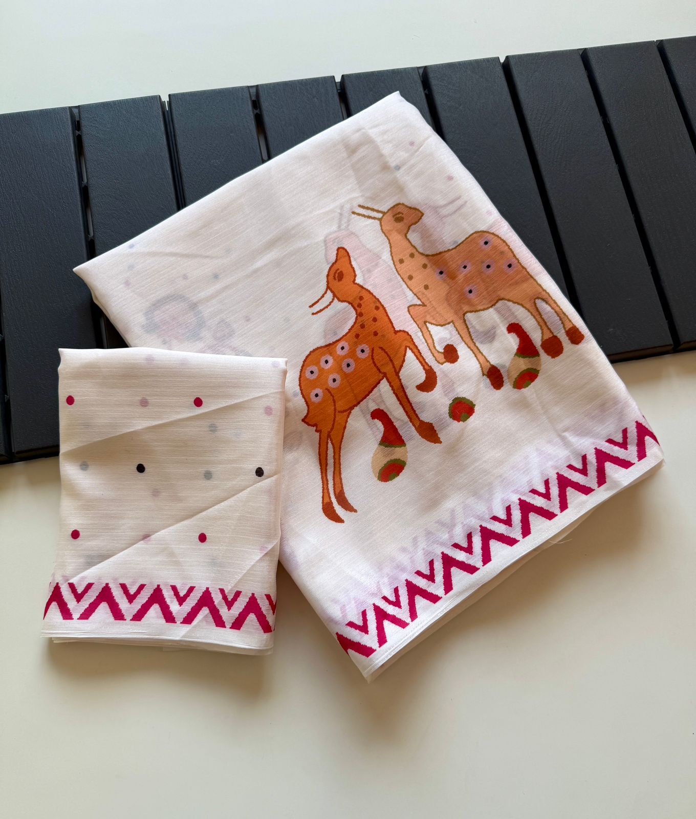 Kayatri New Trendy Digital Verli Print Chinon Saree for Everyday Elegance