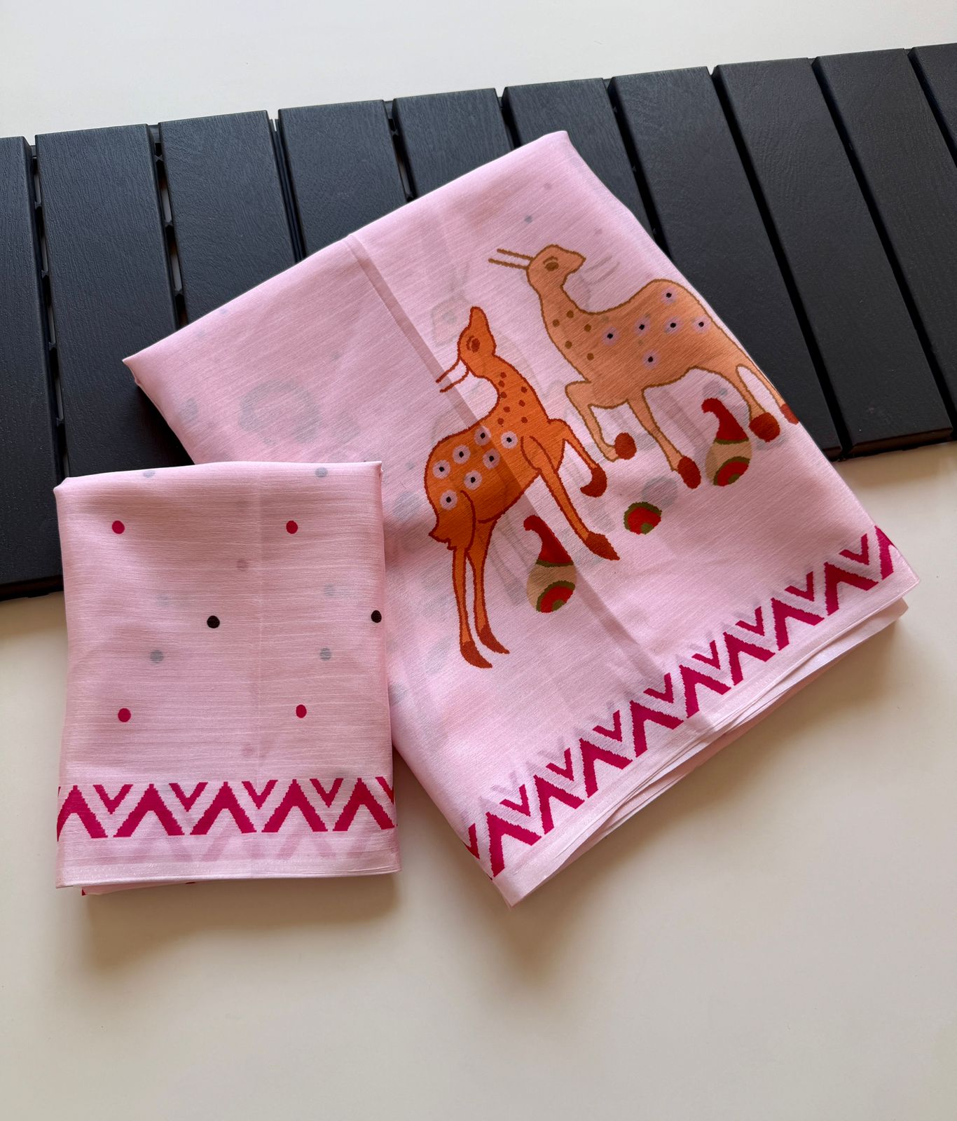 Kayatri New Trendy Digital Verli Print Chinon Saree for Everyday Elegance