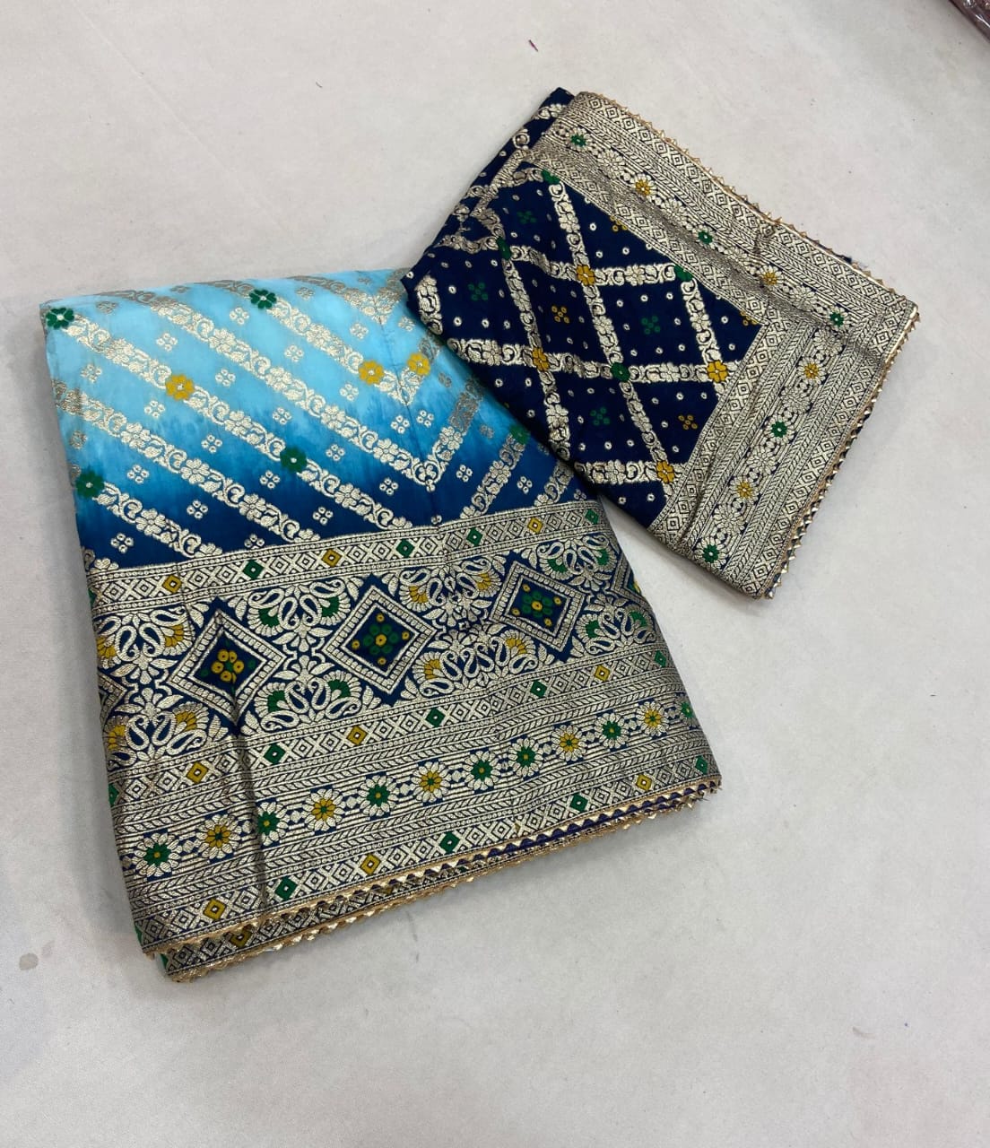 Kayatri New Premium Banarasi Dola Silk Lehenga Set with Heavy Banarasi Designer Blouse