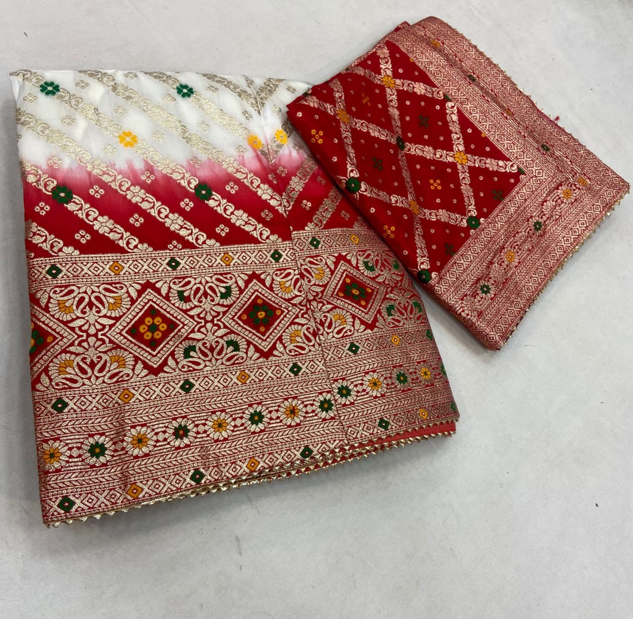 Kayatri New Premium Banarasi Dola Silk Lehenga Set with Heavy Banarasi Designer Blouse