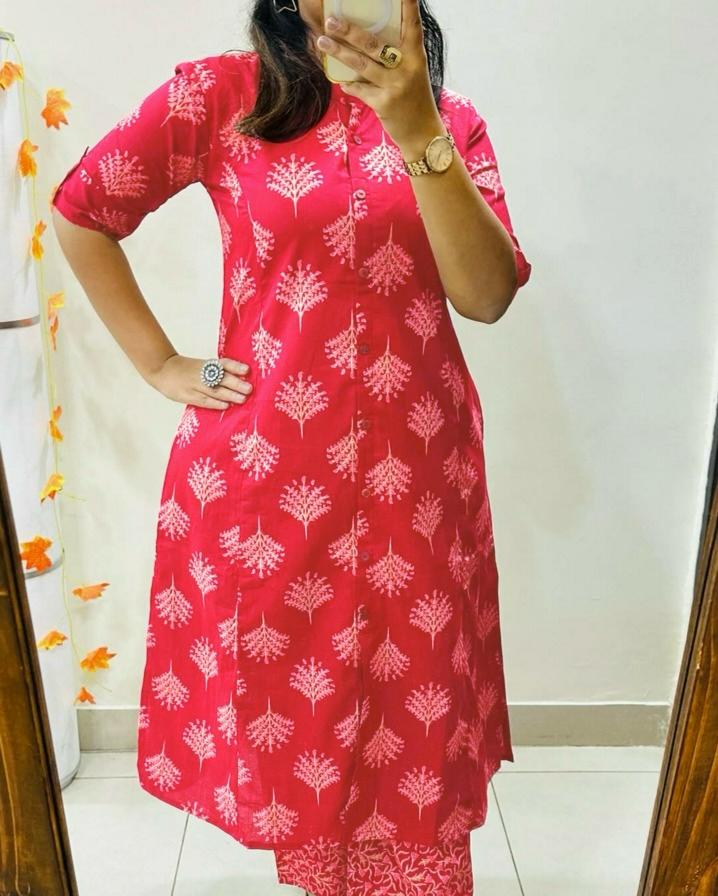 Kayatri Launching Designer Co-Ords set in Aline Kurti Pattern