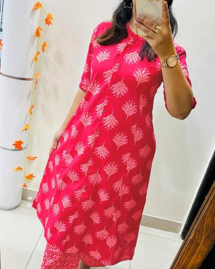 Kayatri Launching Designer Co-Ords set in Aline Kurti Pattern