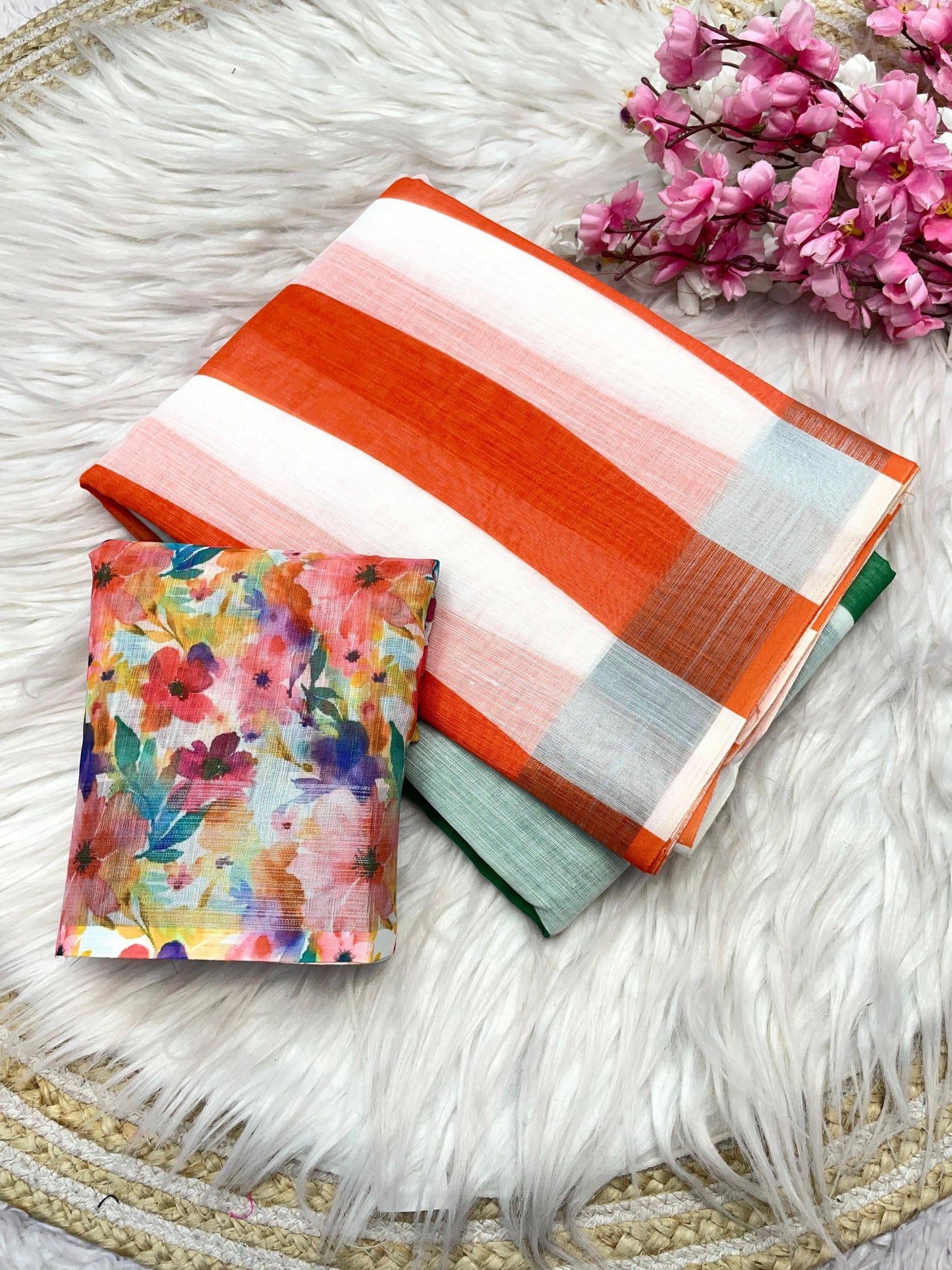 Kayatri New Lilen Digital Print Saree