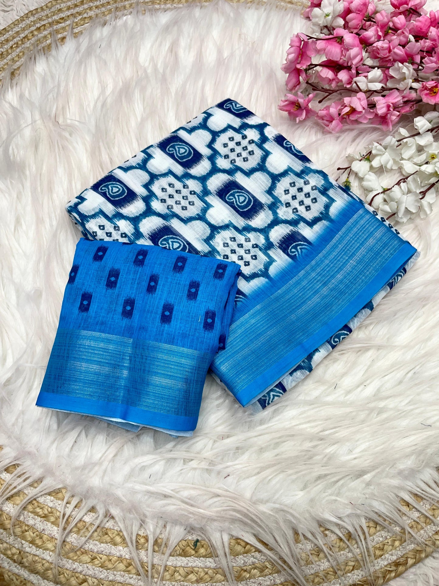 Kayatri New Lilen Digital Print Saree