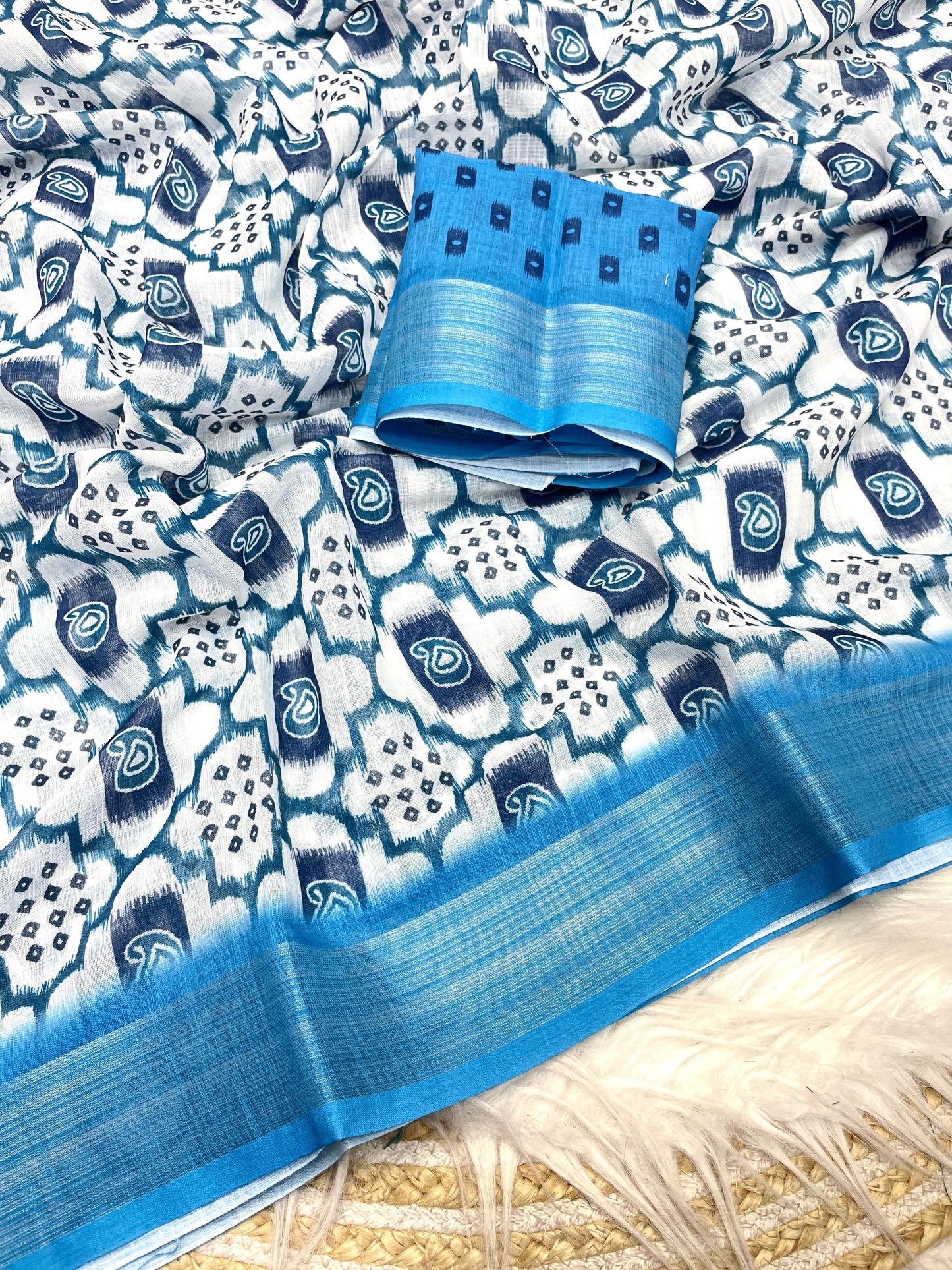 Kayatri New Lilen Digital Print Saree