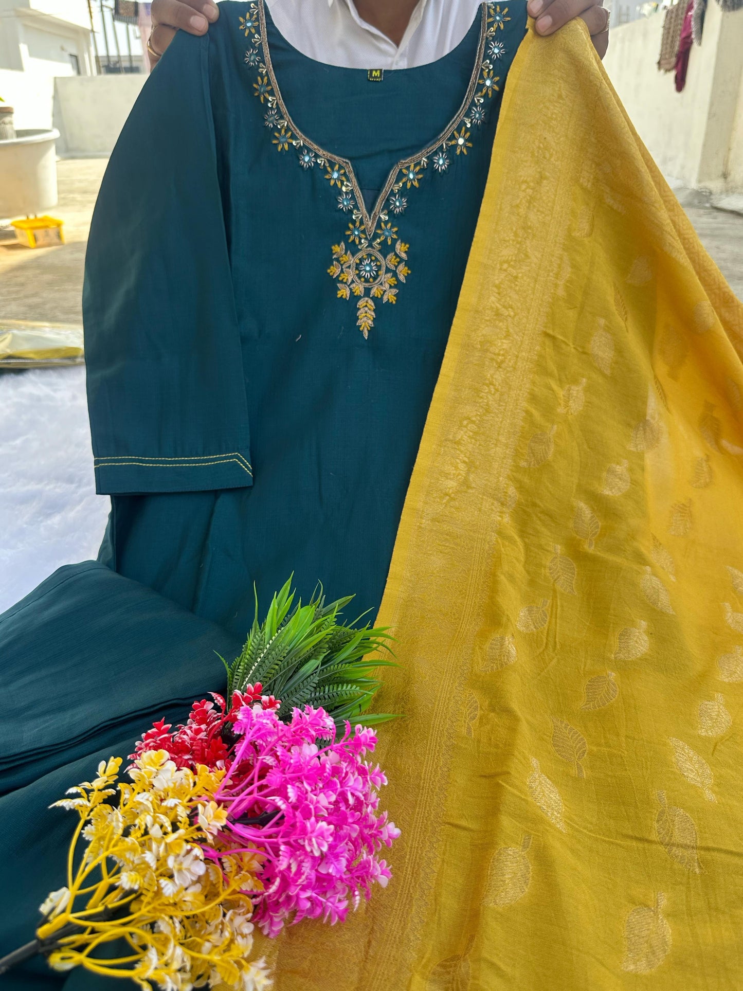 Kayatri New Designer Vatican Handwork Suit