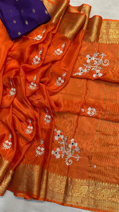 Kayatri Latest Designer Party Wear Saree