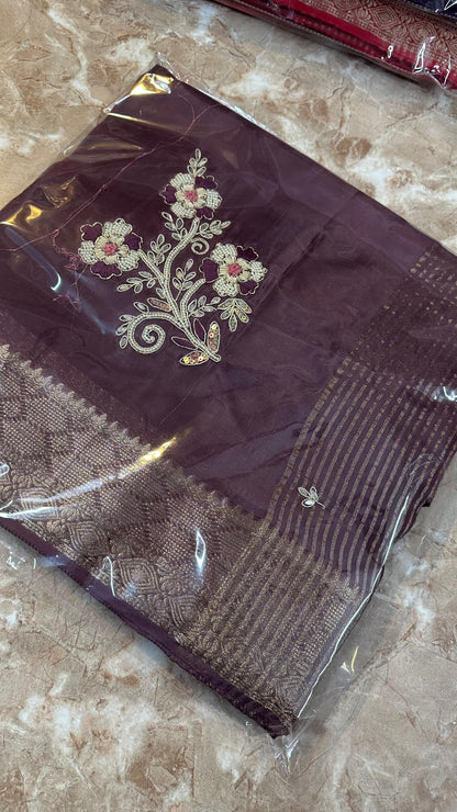 Kayatri Latest Designer Party Wear Saree